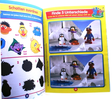 123 Sesamstrasse (Sesame Street) Zeitschrift - spielend aufwachsen haben Nr. 6 (2009) von Panini
